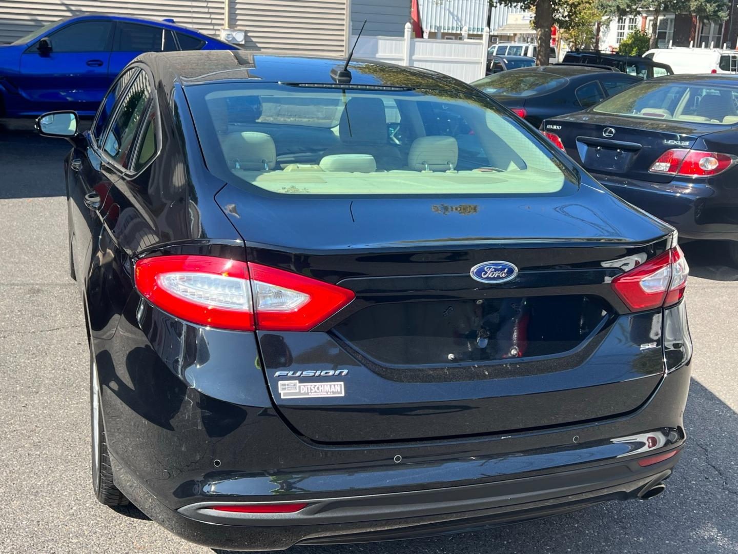 2016 BLACK /Beige Ford Fusion (3FA6P0H78GR) , located at 1018 Brunswick Ave, Trenton, NJ, 08638, (609) 989-0900, 40.240086, -74.748085 - Photo#6